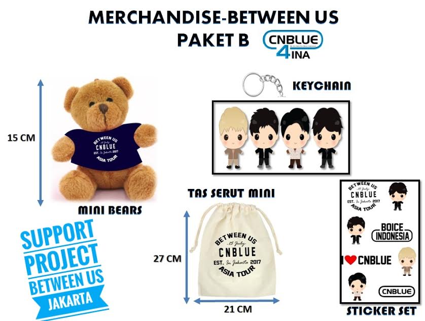 Utk PAKET B Tersisa 3 paket - Boice bisa order di store.cnblue4ina.com