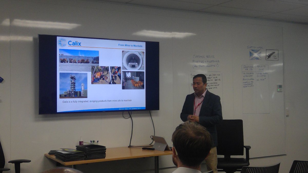 Calixlimited's tweet photo. PROTECTA-Mag presented to @WgtnWaterNZ and its neighboring water authorities by @nitinaus - discussing #odour issues in #sewage #networks https://t.co/qHYGVhJeDk