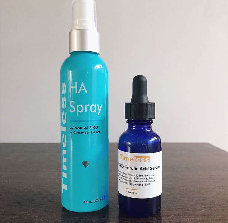 timelesshaskin's tweet photo. Together these 2 products contain 3 key ingredients: #HyaluronicAcid, #Matrixyl3000 & #VitaminC! @logicvsluxury https://t.co/2gwdbDg7uT https://t.co/eDNSmEMX0j