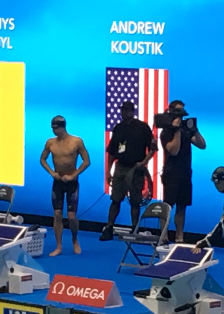 Novaquatics's tweet photo. Andrew Koustik of @Novaquatics and Team USA gets 5th at World Jr Champs in 200 fly 1:58.15. Fastest 18-u in country @ocvarsityguy https://t.co/RbSZOysZTb