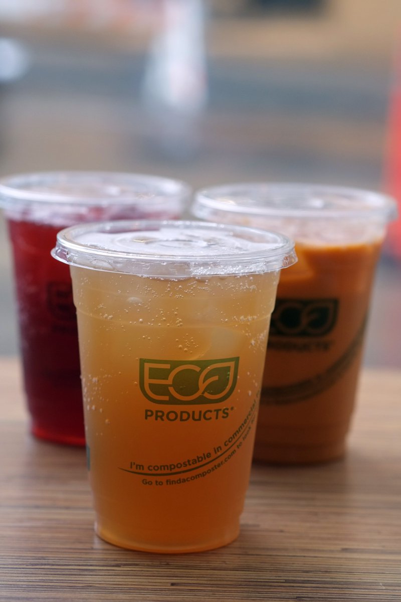 Summer hasn't left us yet! Cool off the week with one of our refreshing house-made iced teas!