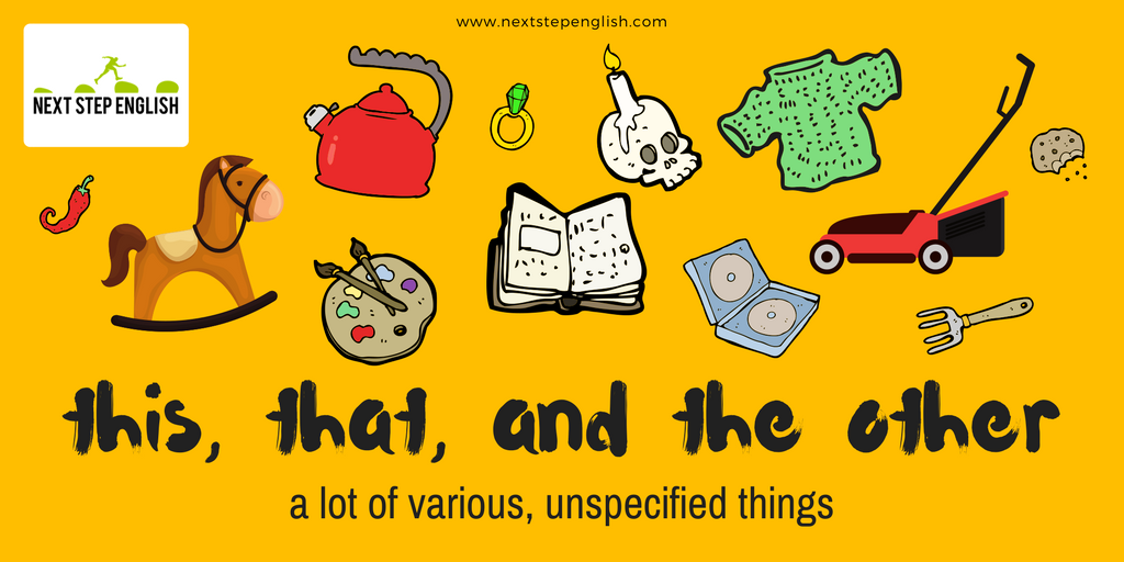 NextStepEnglish's tweet image. 🌟 nextstepenglish.com/demonstratives/ 🌟

Todd wants explanations for THIS, THAT, AND THE OTHER. Are you ready to talk to him?

#idioms #demonstratives