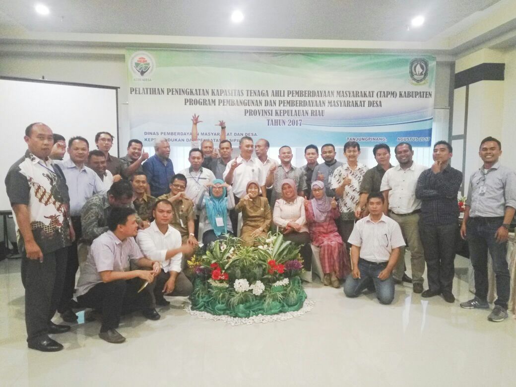 Penutupan Peningkatan kapasitas TAPM Kab se provinsi kepri.