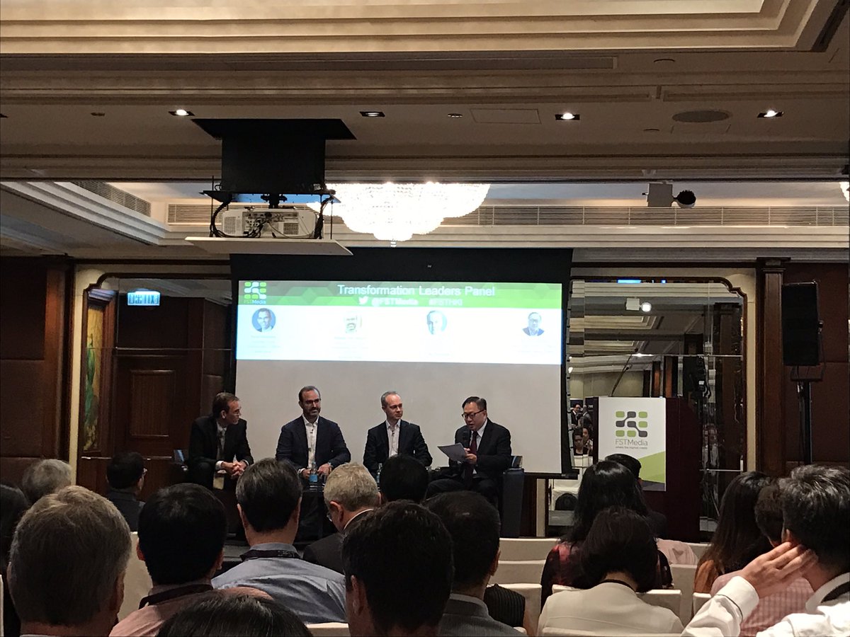 SimonLsr's tweet photo. Pannel discussion: Revitalising the Insurance Business Model with Technology. Speakers from #AXA #Manulife and #SunLife - #FSTHKI #Insurtech https://t.co/pfVEVQOMgF