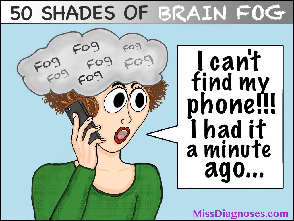 miss_diagnoses's tweet photo. Anyone else do this regularly? "Fifty Shades of Brain Fog, Part Two." https://t.co/XftLjHX1PP #Lyme #spoonie #SpoonieProblems #Hashimoto's https://t.co/I82AnZd0bj