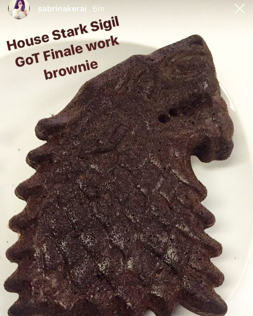Also repost <a href="/sabrinakerai/">Sabrina Kerai</a> documenting this morning ☀️☀️☀️ , thank you for sharing a piece of this #brownie at work… ift.tt/2wELGoQ