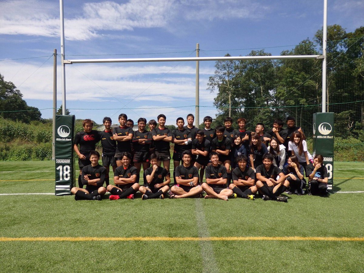 27日に4泊5日の菅平合宿が終了しました。チームや個人の課題が多く見つかる合宿になり、9月から始まるリーグ戦に活かしていきます。
試合を受けてくださった神戸市外大さん、東京電機大さん、日大桜工さん、藤田保健衛生大さん、ありがとうございました。