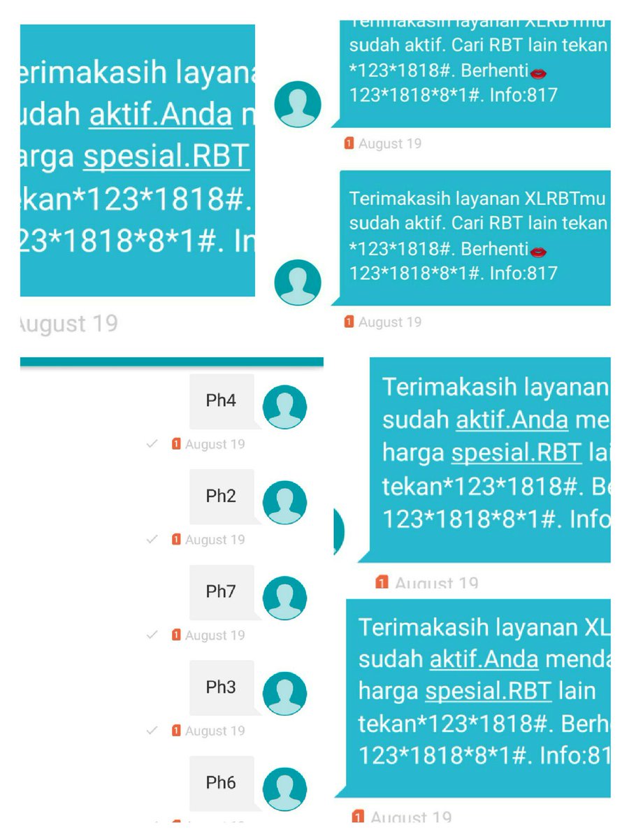 SambadoBla's tweet photo. 5 RBT dah aktif sejak 19 agustus ya min @xfunity #panjathadiahXL https://t.co/xTv172C4bD