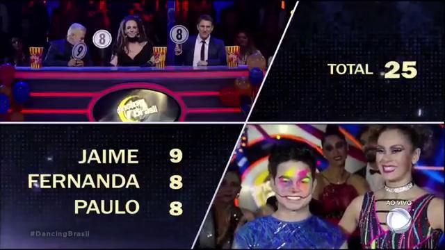 lovedancerecord's tweet photo. .@YudiTamashiiro e Bárbara ficaram com 25 pontos! #DancingBrasil https://t.co/GkNntbRZN5