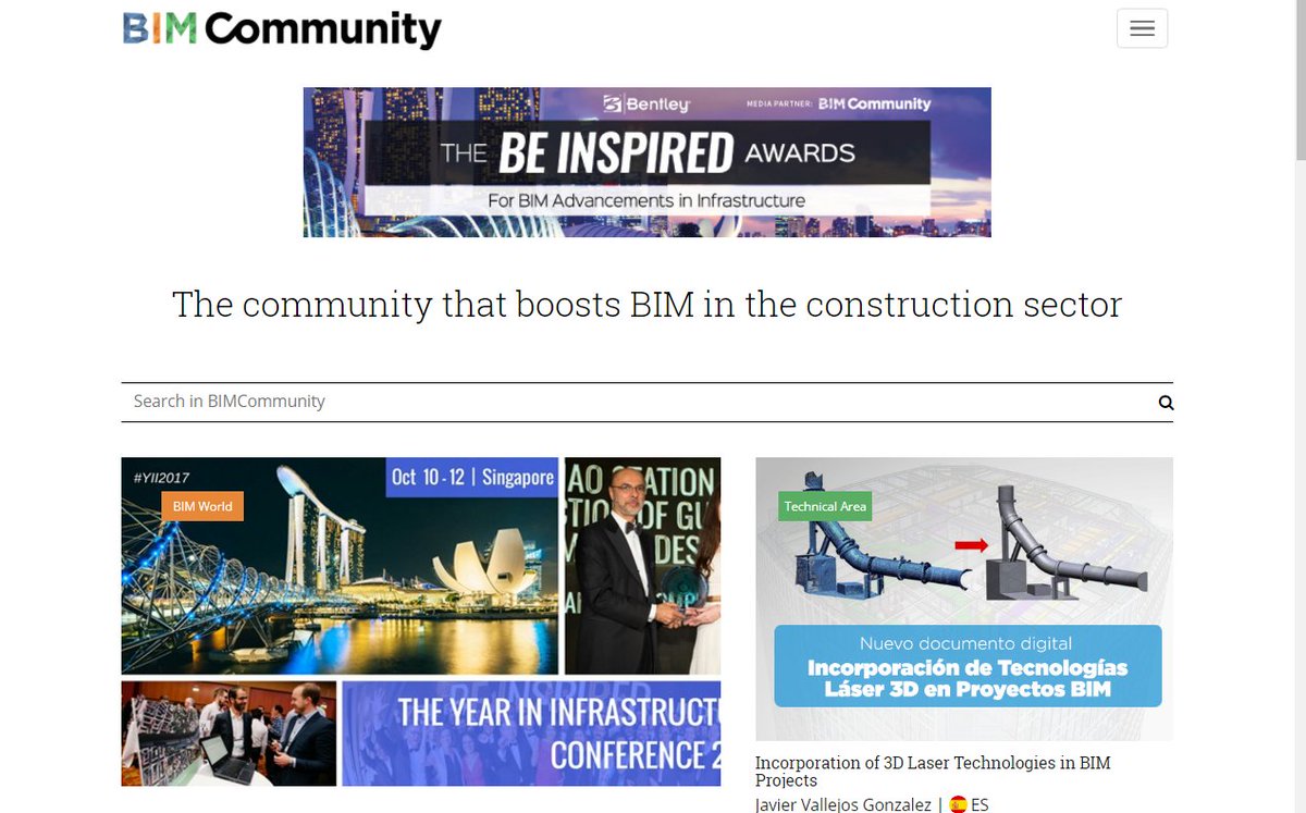 Welcome <a href="/BimCommunity/">BIMCommunity</a> -The community that boosts #BIM in the construction sector! PMMHF Official Supportive Association! Thanks for support!