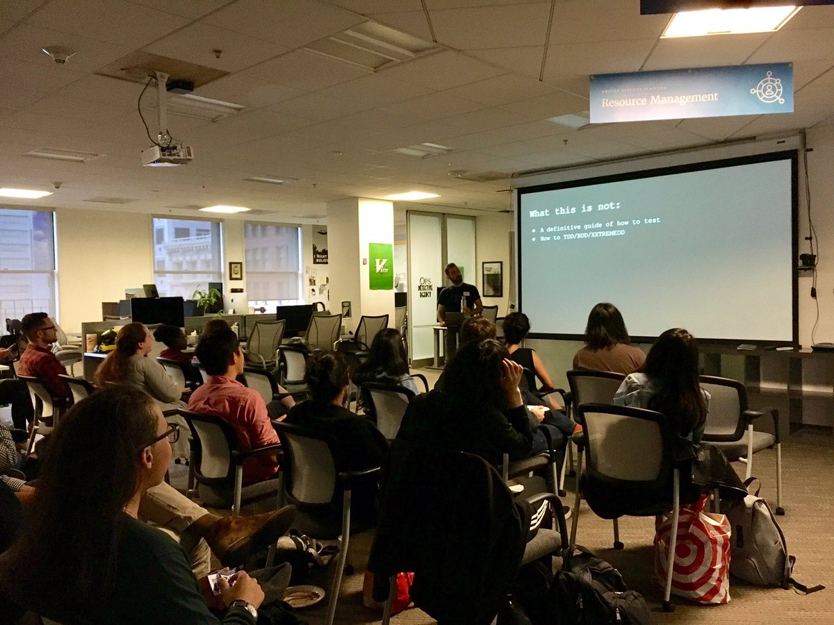 womxnlevelup's tweet photo. 'When a bug happens, the question is not "how do I fix it?" The question is "why didn't the tests fail?"' -Jeff Moore #ruby #javascript https://t.co/GNSzxgxYUC