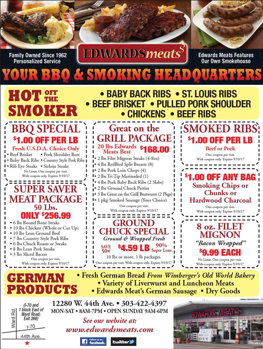 YNMArvada's tweet photo. International Bacon Day!  @EdwardsMeat best bacon and much more.  See them in @YNMArvada  #baconloversday #buylocal  #arvada https://t.co/fJiqbA7A0A