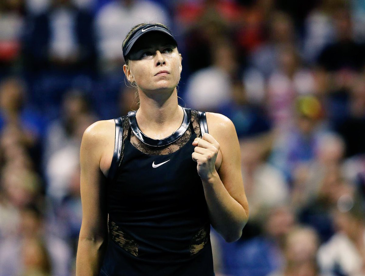 RedRidingRoy's tweet photo. there is no break in the intensity that @MariaSharapova brings. congratulations @sventennis &amp; team! Love Love Love! https://t.co/f0AxJ0c20t