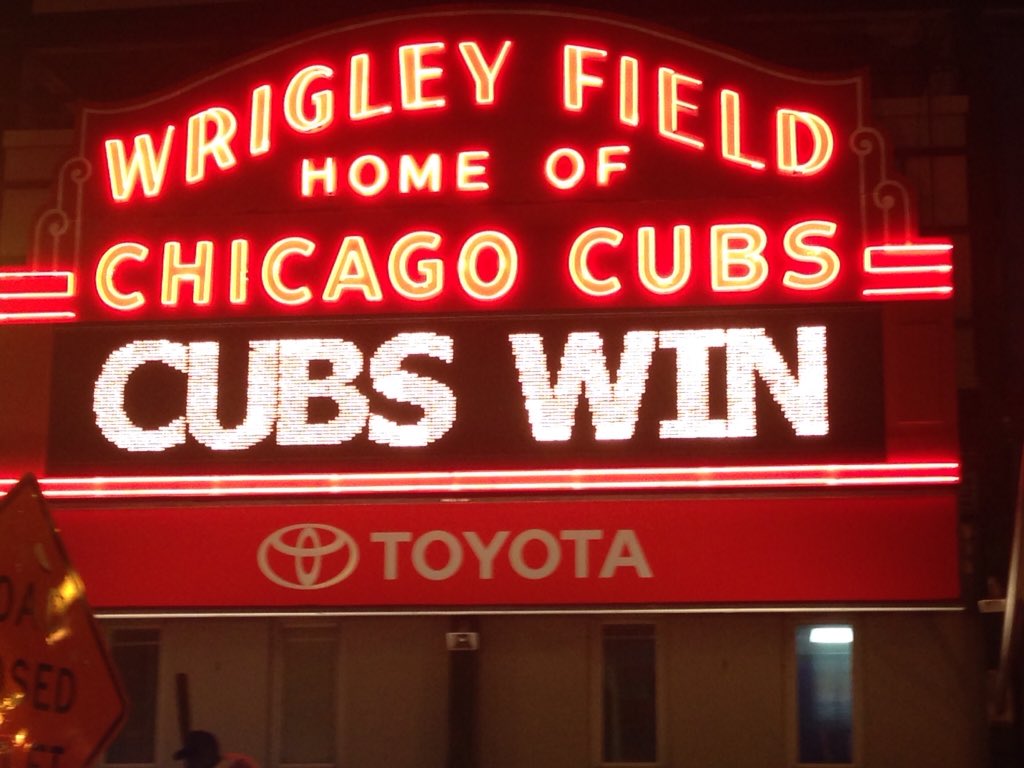JimWork13's tweet photo. #FlyTheW #CubsWin #WeRGood @MikeMontgum22 with a great start tonight! Nice job! Some timely hitting and help from the Pirates = Win! https://t.co/Y4MIFj8Chp