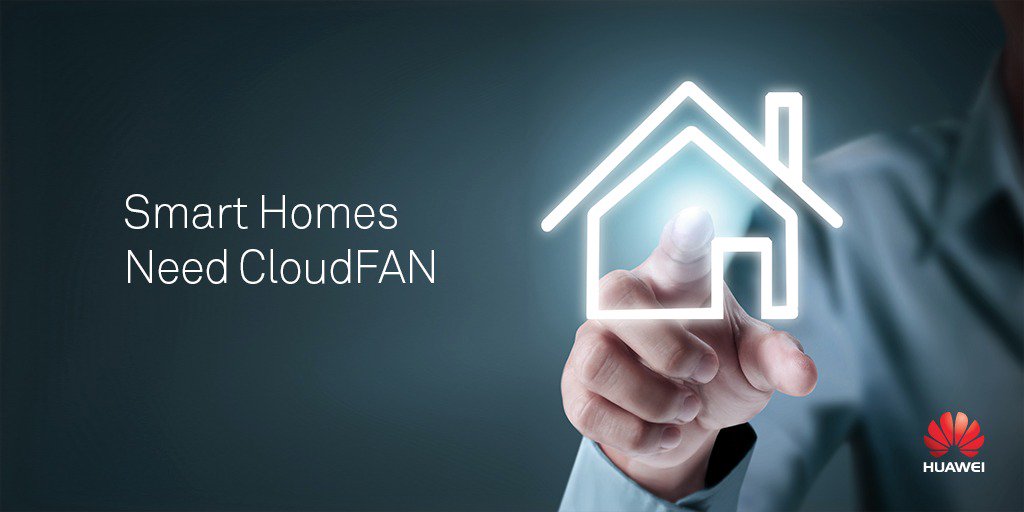 Huawei's tweet photo. #WiFi is the new bottleneck in #smarthomes. #CloudFAN is the solution: https://t.co/sdfE7aZX7g https://t.co/ZIn8YMD7DZ