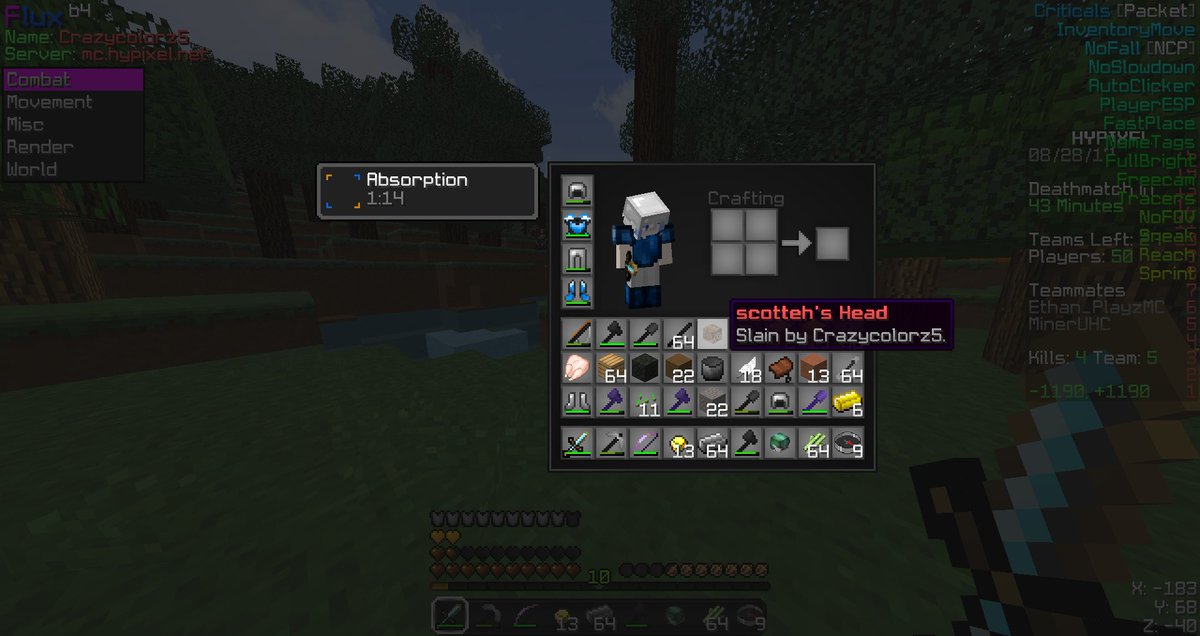 ItsVexor69's tweet photo. It was worth the ban xD @Scotteh26  <3<3<3 8/28/2017 

(P.S I'm so sorry I did that, I love your vids<3 xD buhbye)

-CrazycolorZ5 https://t.co/Ya3K8FjizL