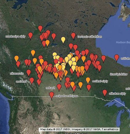 livingtongues's tweet photo. Cree Place Name Map - https://t.co/vmbGdwCCBq https://t.co/ByFQf7rLHF https://t.co/FGns71DPjz