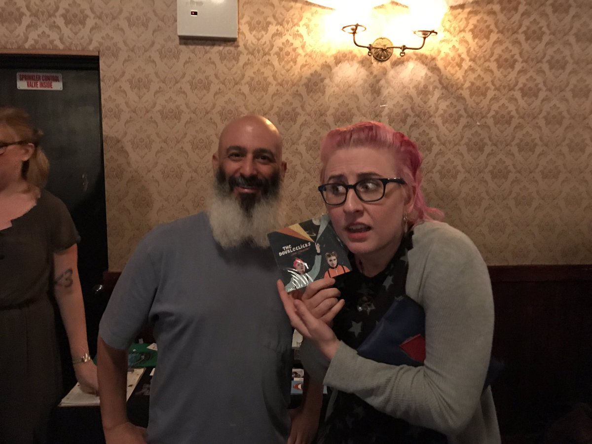 homedad5's tweet photo. Audrey & #theDoubleclicks in Brooklyn touring in support of their #1 comedy album. #clicksLoveProblems https://t.co/T1CN9DUQBG