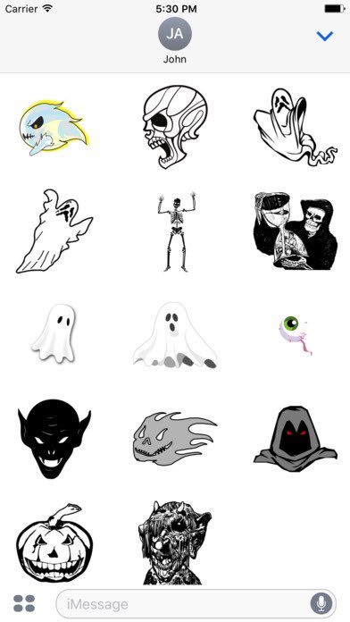 DiscountHorror's tweet image. These Paranormal Ghost Stickers for iMessage are so cool!

👻itunes.apple.com/app/paranormal… #ghosts #halloween #paranormal #apps #stickers #scary