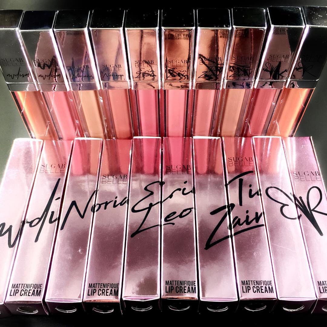SUGARBELLECOSM1's tweet photo. 10 new lipcream. special collab with 5 famous MUA. rm69/pcs 
https://t.co/YThZFM4gup
#jompromote @RTdanSebar @twt_rezeki @twt_makeupmy https://t.co/LN8HFVHj65