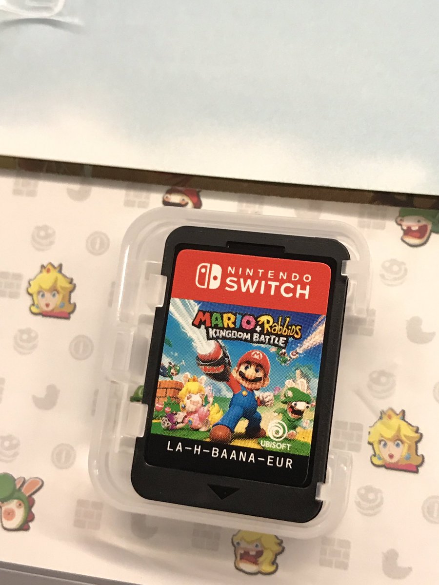 BrasilSwitch's tweet photo. Chegou! 😆 #MarioRabbids #NintendoSwitch https://t.co/t3ISwCtTj9