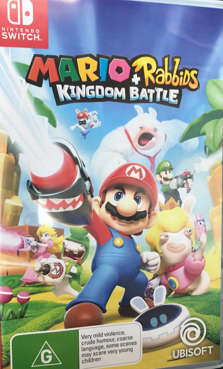 BrasilSwitch's tweet photo. Chegou! 😆 #MarioRabbids #NintendoSwitch https://t.co/t3ISwCtTj9