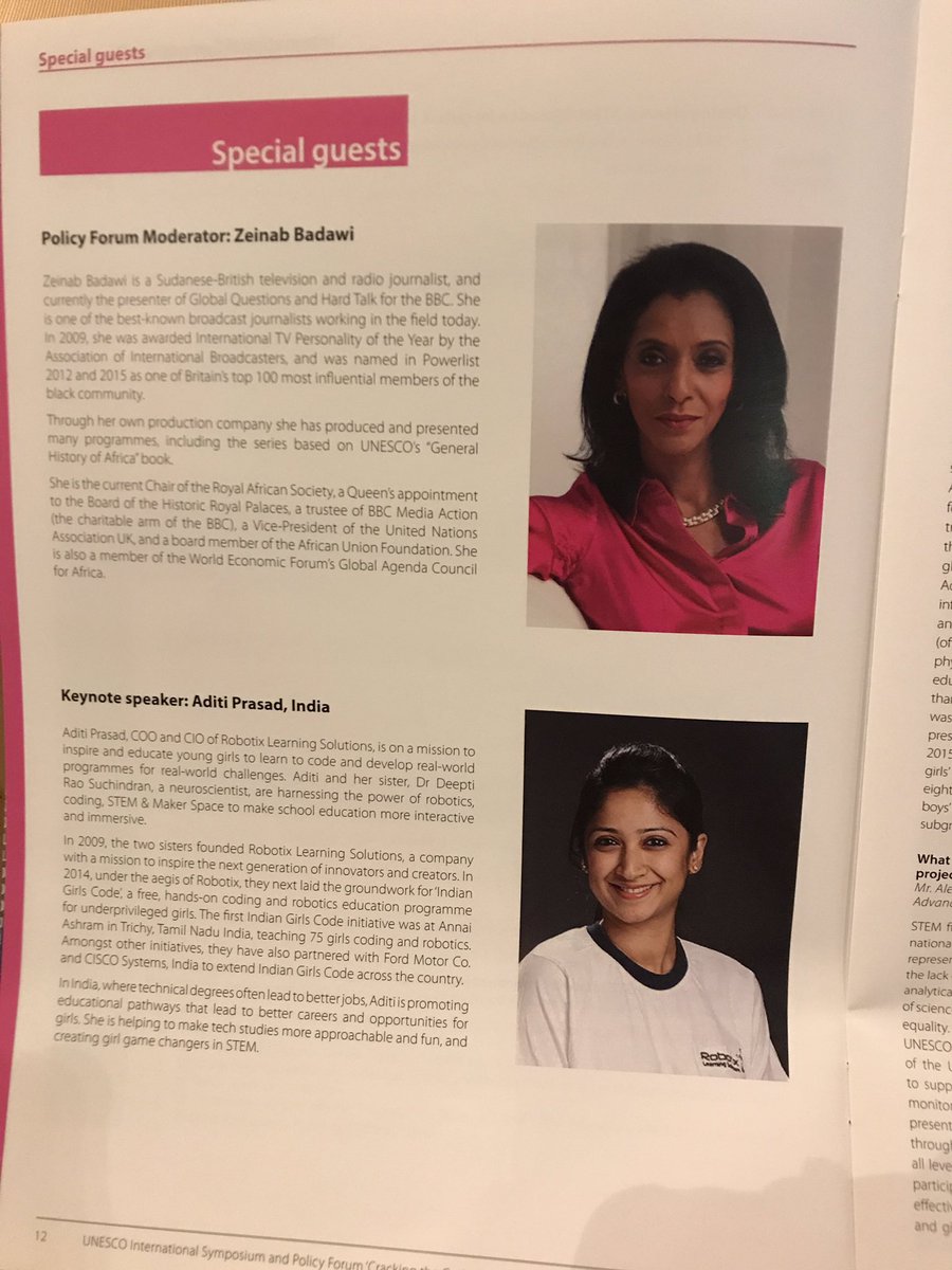 aditirao6's tweet photo. Honoured to be the Keynote Speaker at UNESCO's Policy Forum: Cracking the code: Girls' Education in STEM!#GirlsCrackTheCode #IndianGirlsCode https://t.co/zPCjtzN4g8