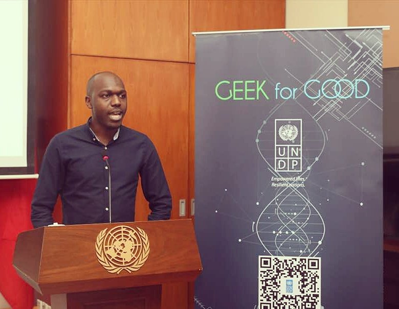 Speaking to some unbelievably smart Chinese youth at <a href="/UNDPChina/">UNDP China</a> as <a href="/i_amthecode/">iamtheCODE- Enabling Girls Coders by 2030 #SDGs</a> launched in Beijing. This generation will change the world