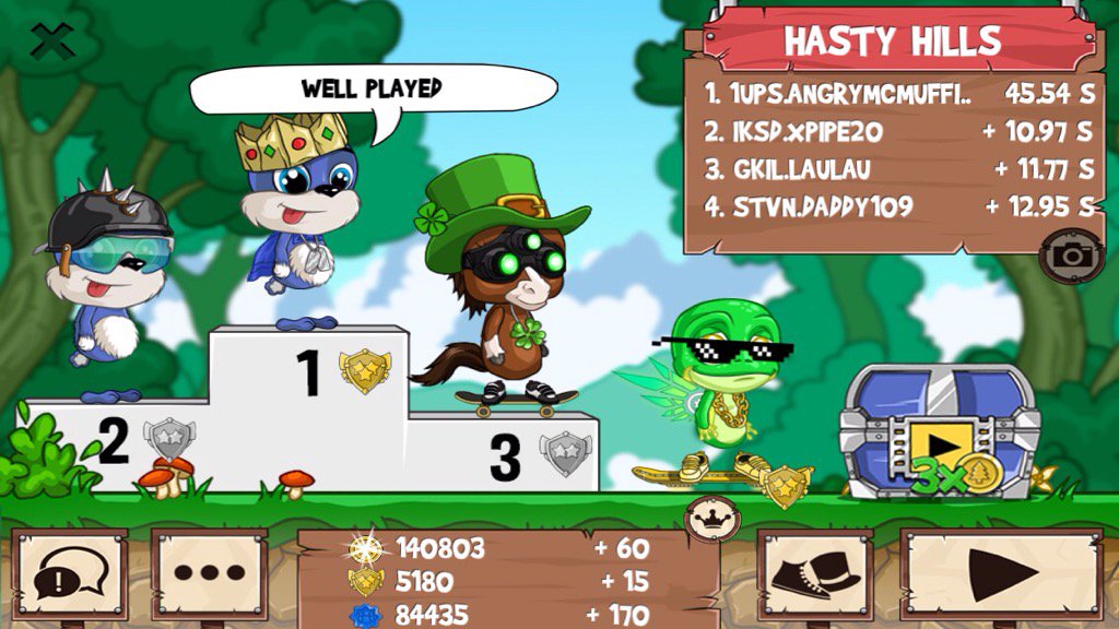 funrun2page's tweet photo. Get on my level, son! #funrun2 #xpipe20 #laulau #Daddy109 https://t.co/qHsSYCqzwS