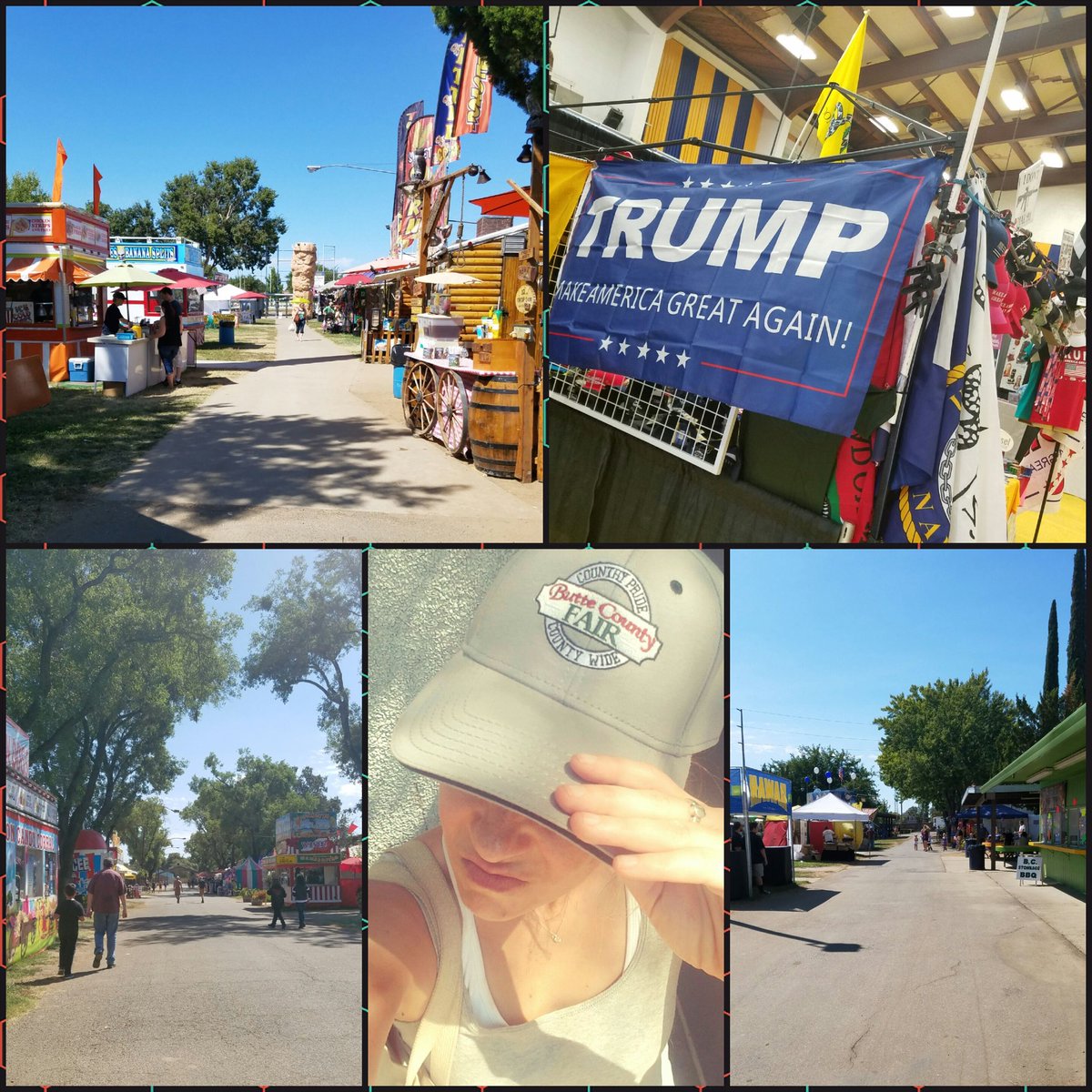 parthetis's tweet photo. #ButteCountyFair on Sun felt deserted @JohnLGC .πSo, Sac State Fair wasnt the only one whose #s were down. Trump booth still popular tho! π https://t.co/0RxaeFxjfw