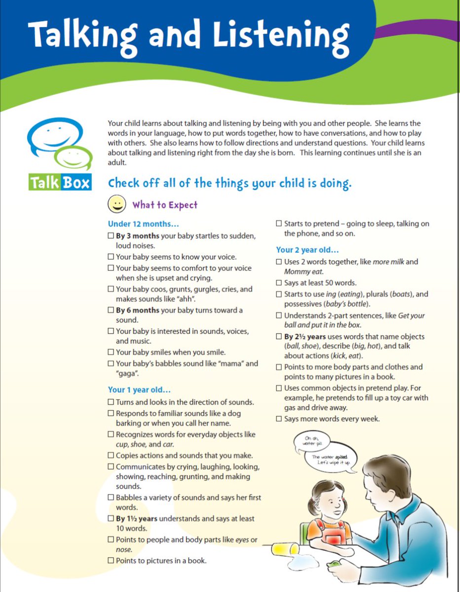 wrdceyc's tweet photo. Wondering what talking and listening milestones there are?  This handy Talk Box checklist makes a wonderful guide! https://t.co/OFUbEaol86 https://t.co/CTYDHVMZRy