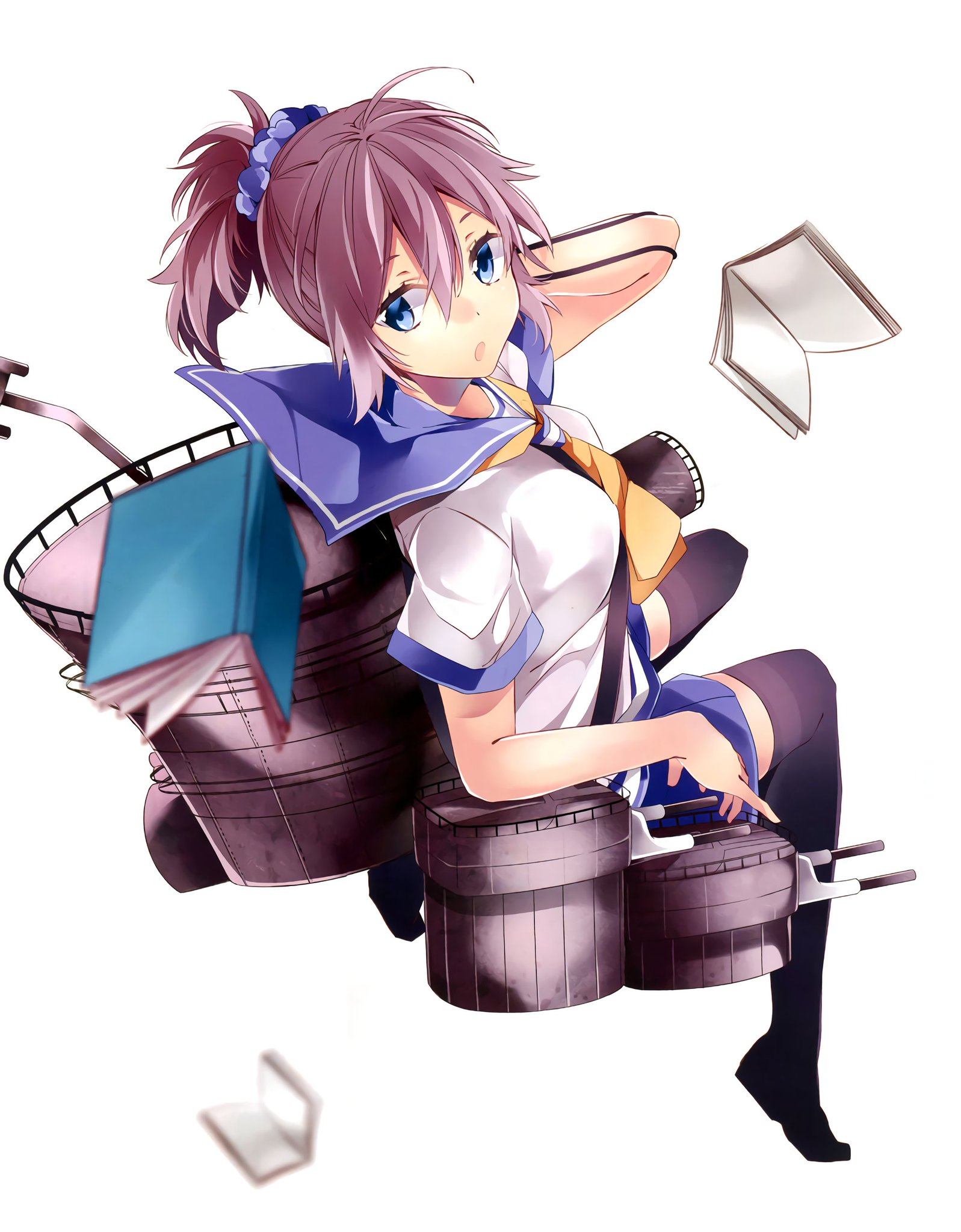 ガレージキット 艦これ青葉 青葉＆加古改二完成しました | ししゃも包囲網
