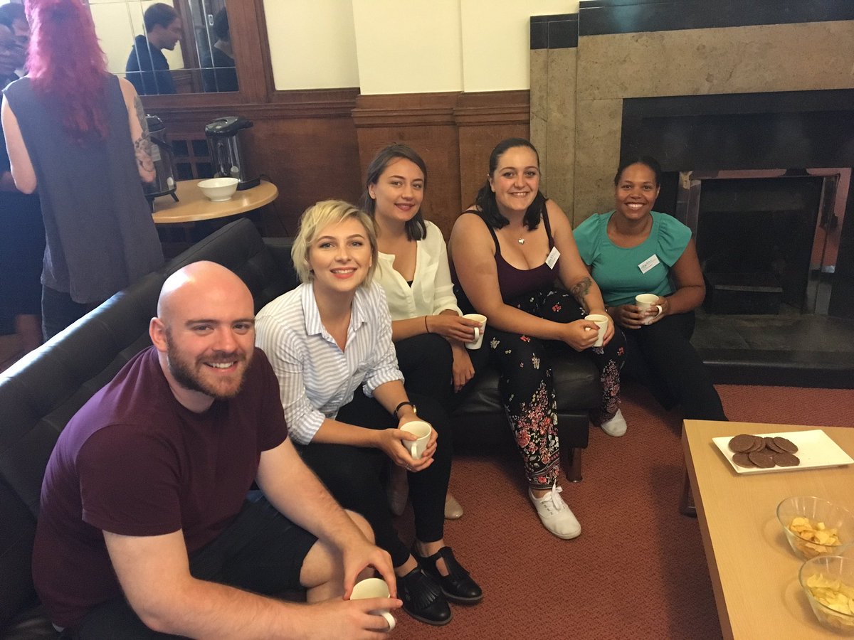 EJLARelate's tweet photo. All work and no play! A much needed tea break to network and recap on the morning! #EJLA https://t.co/Iq5oC13KLh