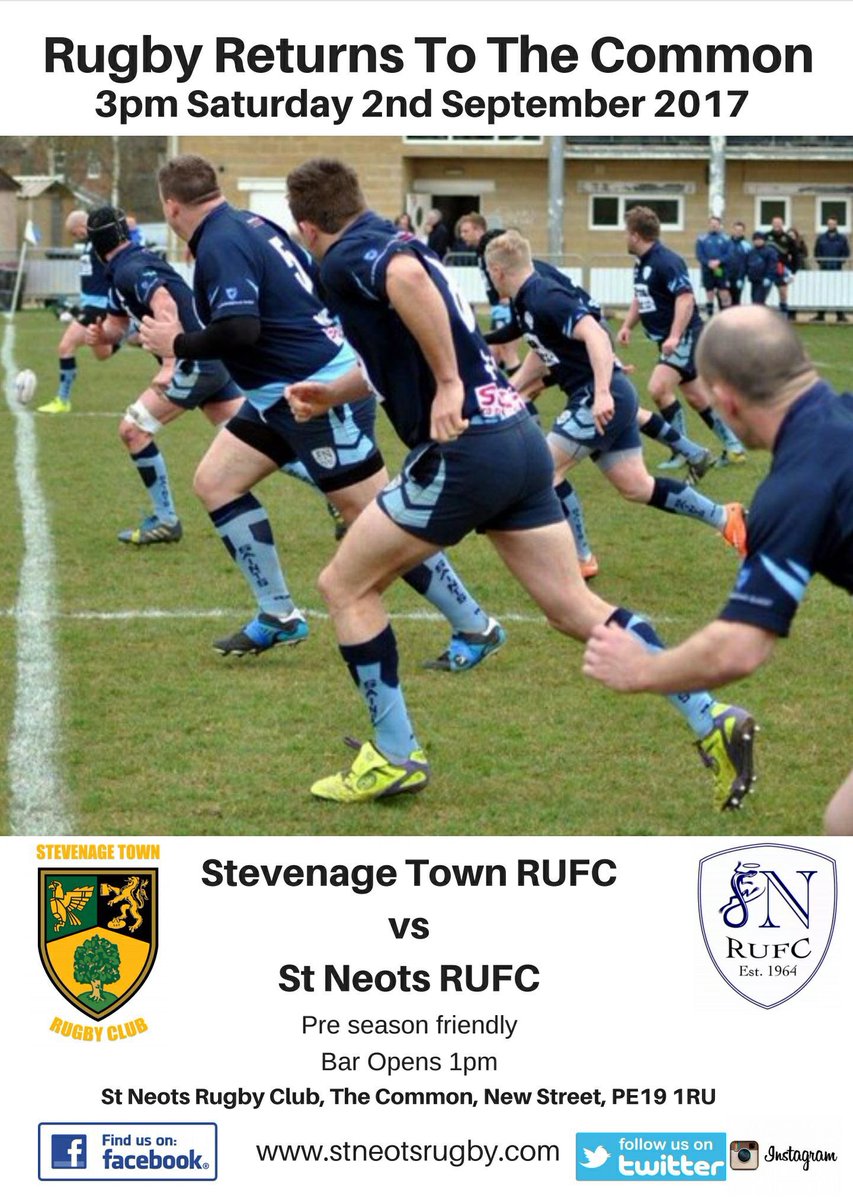 snrufc's tweet photo. Super Saturday at the club this weekend, Saints v Stevenage Town, KO:3pm. We'll also be showing Aviva Premiership matches. Bar opens 1.30pm https://t.co/uOf9VYQbV7