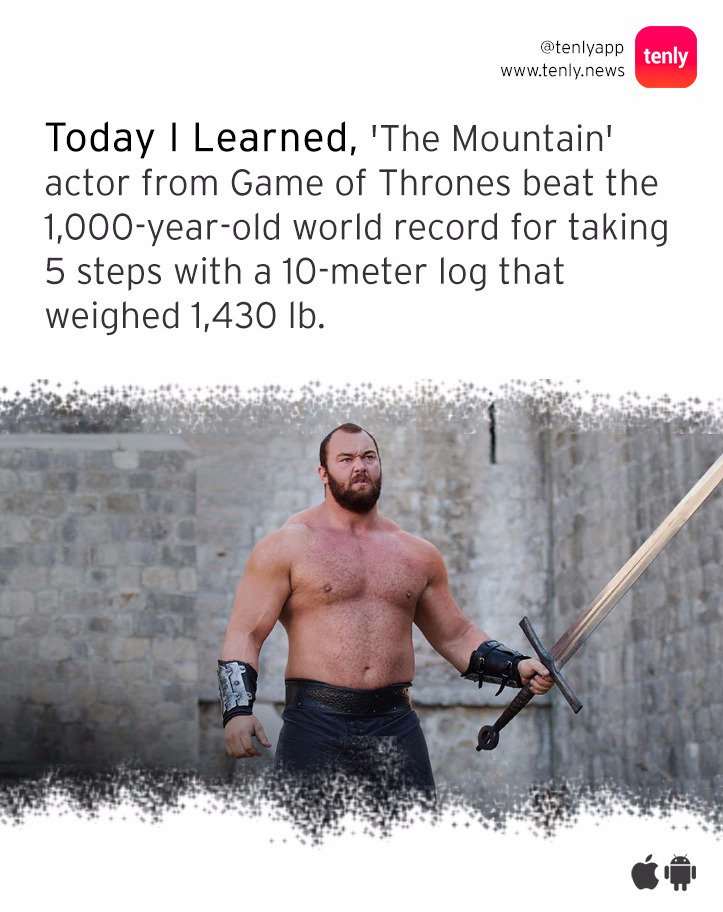 TenlyNews's tweet photo. Get Tenly App For More Fun Facts! https://t.co/sP3mmPhK1b