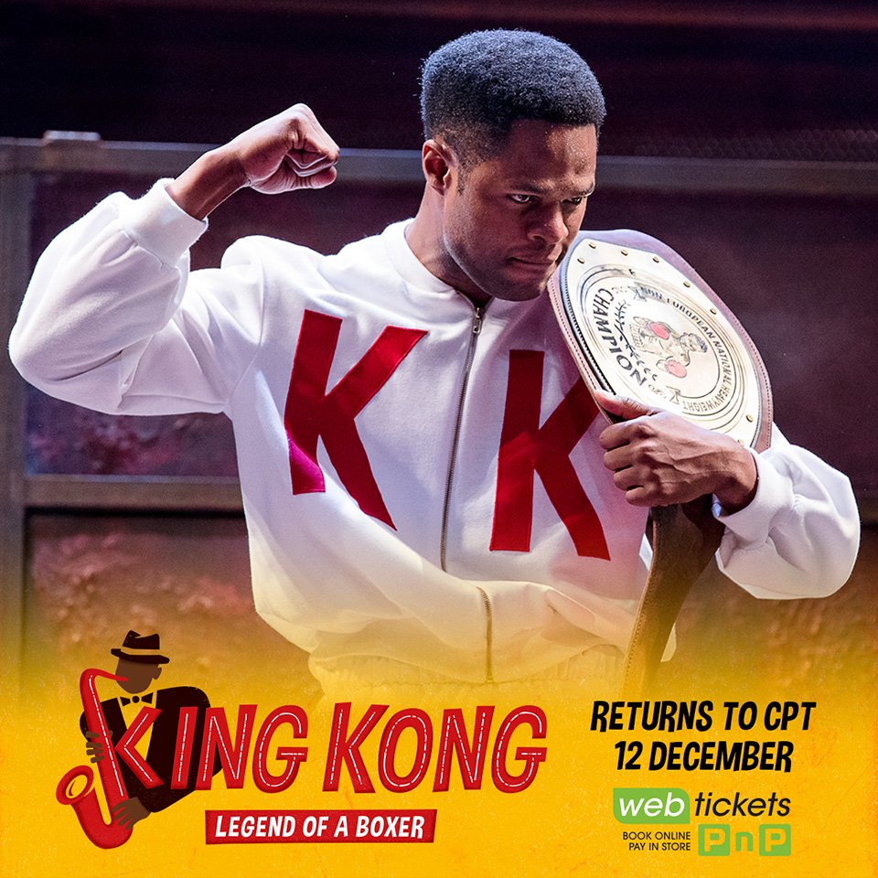 SATheatre's tweet photo. RT @azamgumbi: #KingKongSA Cape Town return season Confirmed. Donamp;#8217;t be left out! #Gumbination https://t.co/dna6qfxMfh