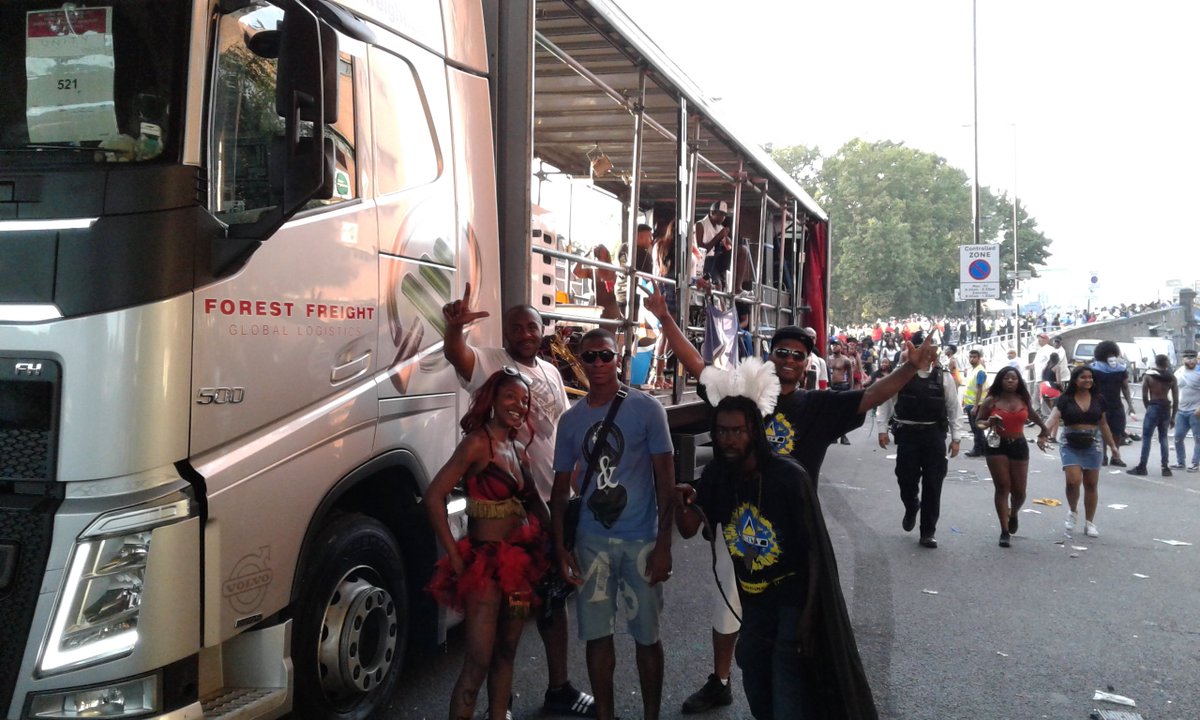 ForestFreight's tweet photo. A big thank you to everyone at #nottinghillcarnival2017 - Especially the band; Unity. Hope everyone had an amazing time! #forestfreight https://t.co/1Y29n3rN7f