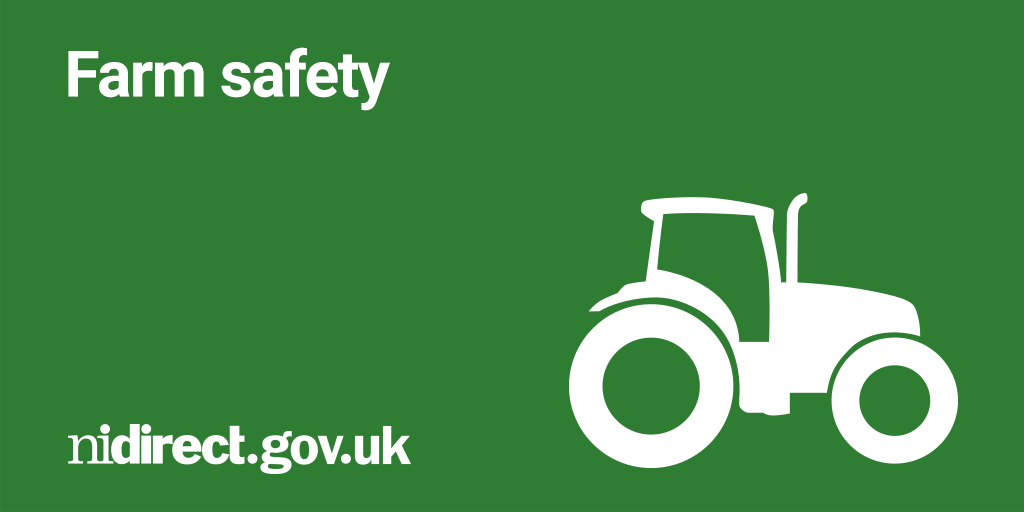 nidirect's tweet photo. Farmers asked to think safety first before starting any job on the farm: https://t.co/wUCl6asEjl #StopandThinkSAFE https://t.co/lVHImMMarq