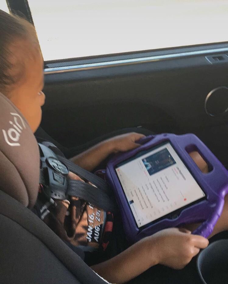 RapDirect_'s tweet image. North West listening to Late Registration