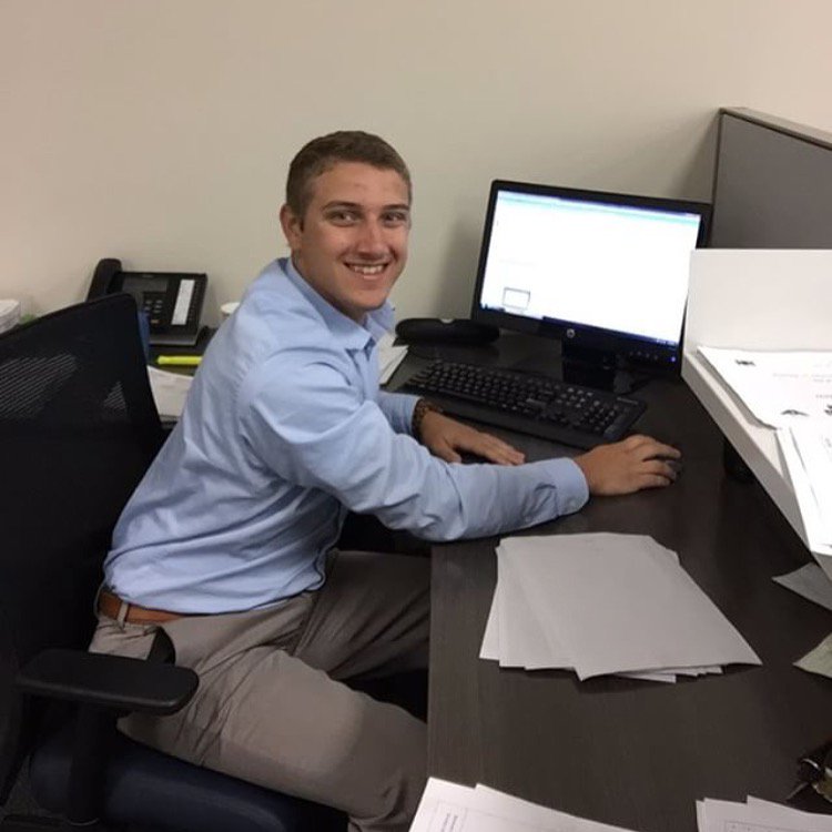 WSU_Enactus's tweet photo. Eddie Peladeau, an upcoming senior at WSU, had a wonderful internship experience with Victory Packaging this summer! https://t.co/PQlXWjEn1l