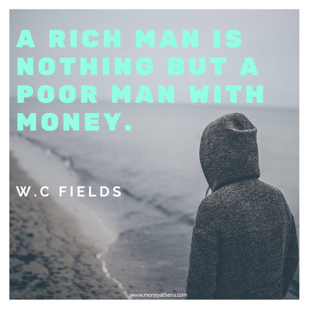 moneyathena's tweet photo. "A rich man is nothing but a poor man with money."
#Money #quoteoftheday #richmanpoorman 
#MoneyAthena https://t.co/uSoUoOfgWQ