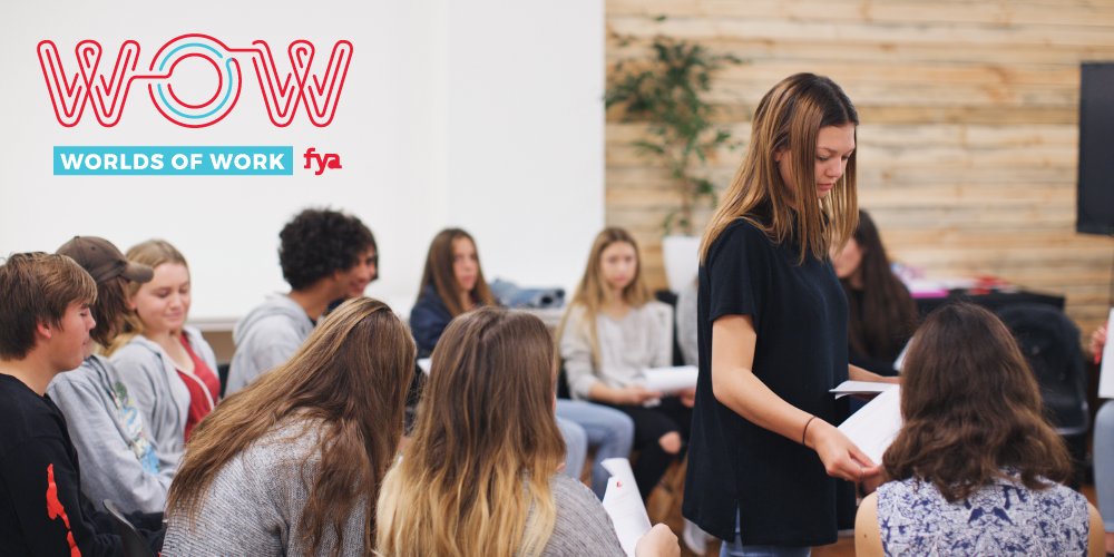 WOW is FYA's ​free ​curriculum-mapped program designed to prepare young people for the future of work. Find out more fya.org.au/wow