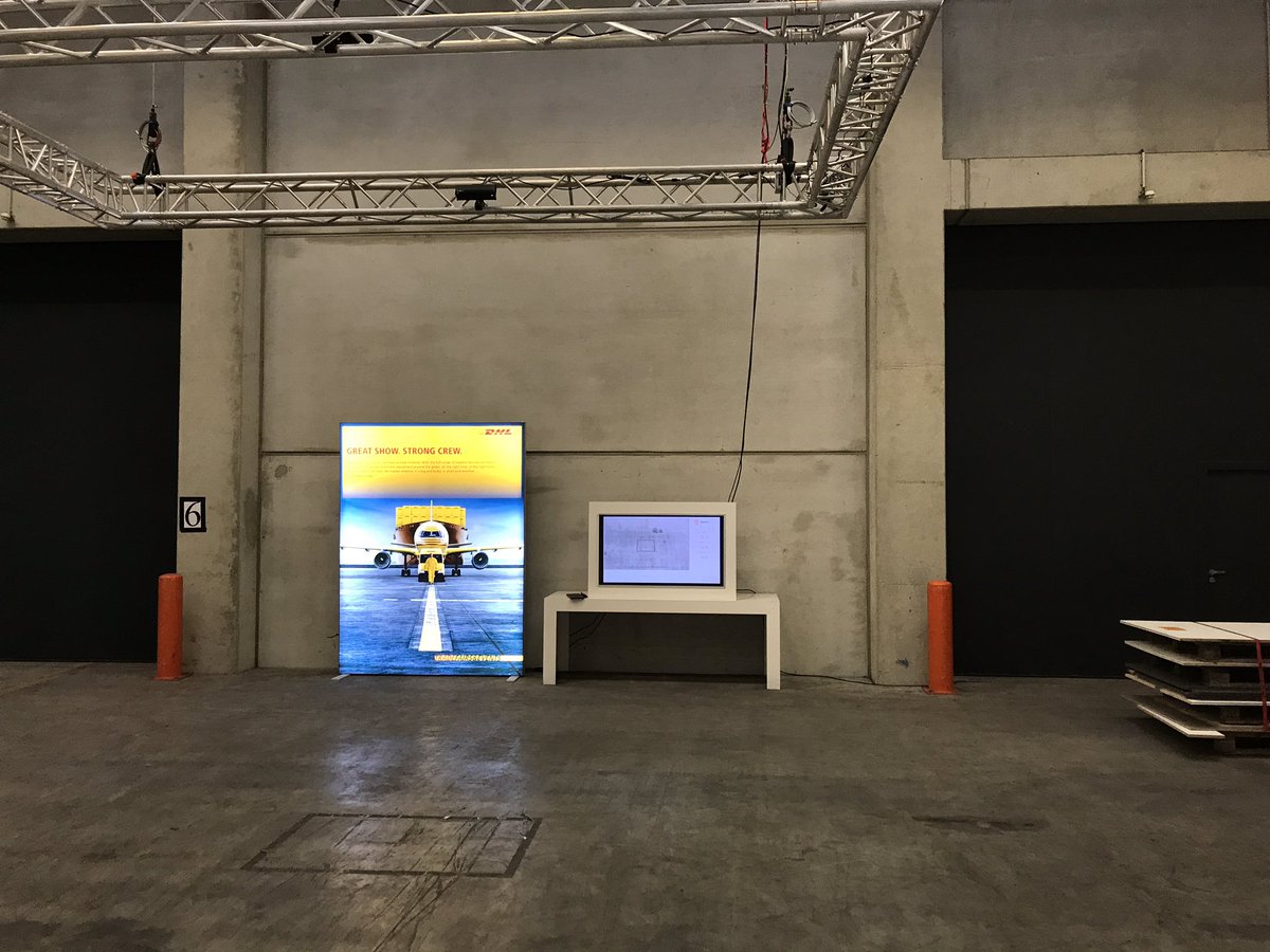 metrilus's tweet photo. Ready to show off #MetriXFreight at the cargo center @messefrankfurt for #HyperMotion press conference https://t.co/R93FDZAUqR