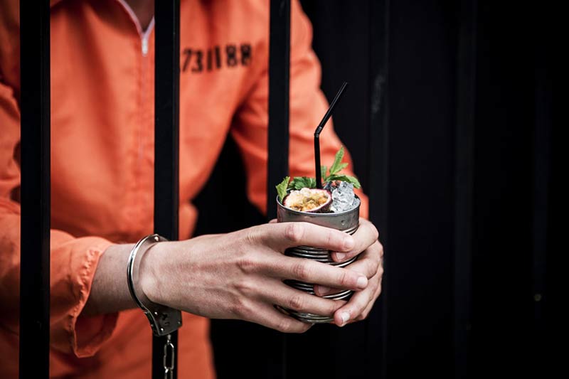 hotdinners's tweet photo. Time you won't mind serving - Brick Lane's getting a prison-themed speakeasy Alcotraz https://t.co/zJYIRi8BgM https://t.co/UDsWrSelcP