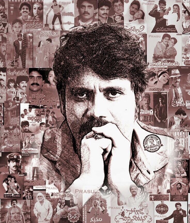 Vju2233's tweet photo. Happy birthday to our Tollywood 👑 @iamnagarjuna🎉💥...He is just growing young😊 https://t.co/iVUZURjqks