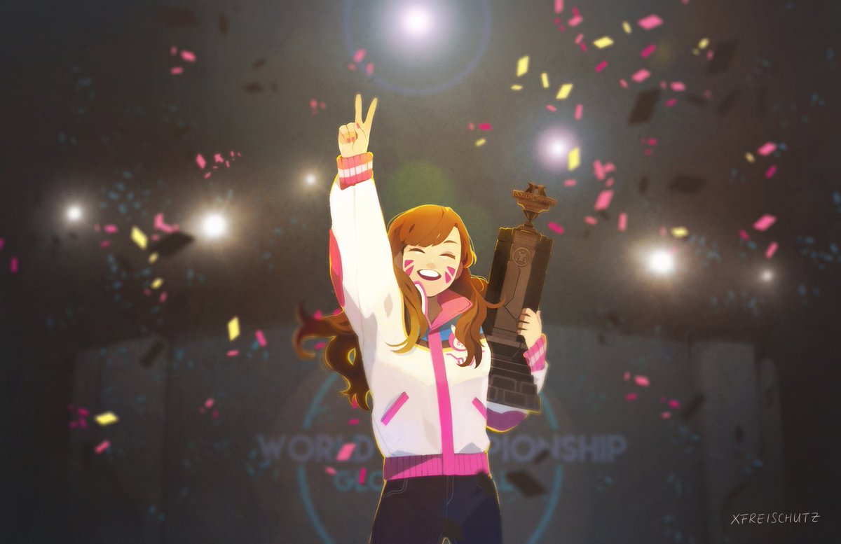 xfreischutz's tweet image. [ dva voice ] i'm #1