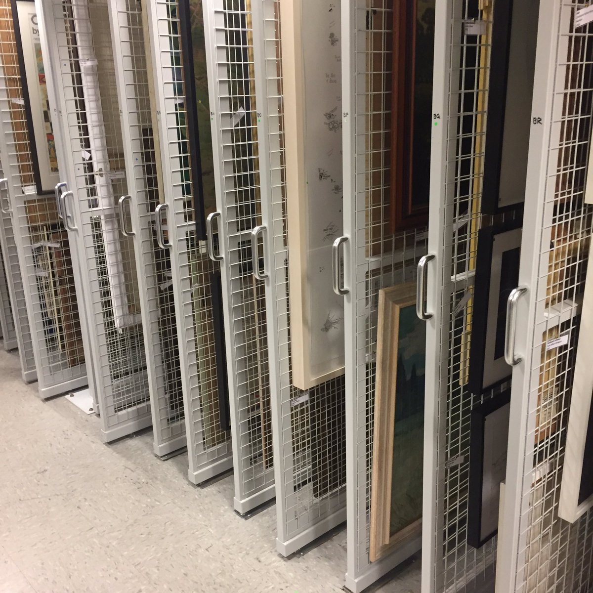 Day 1 #battlebusproject spent exploring the #poster archive <a href="/ltmuseum/">London Transport Museum</a> depot with our young volunteers #inspiring #screenprint <a href="/ltmbattlebus/">LTM Battle Bus</a>