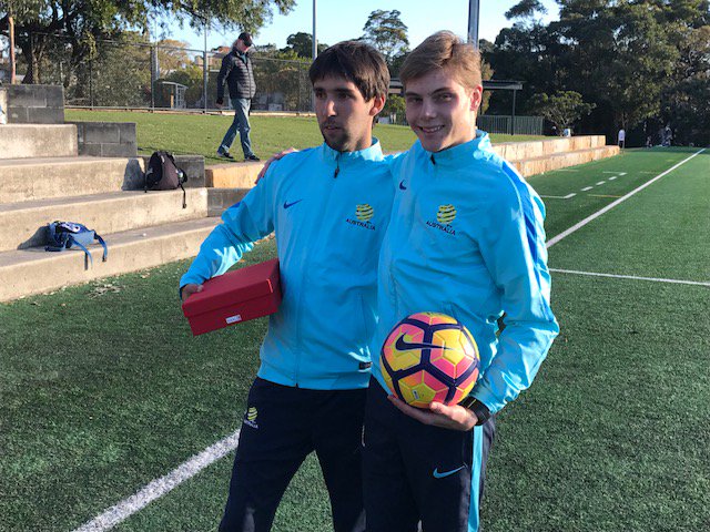 Pararoos's tweet photo. Great turn out for the Pararoos flag ceremony at Cammeray Park with MP Trent Zimmerman joining Kai Lammert, Ben Sutton &amp; James Turner. https://t.co/ZbWnAeJrl3