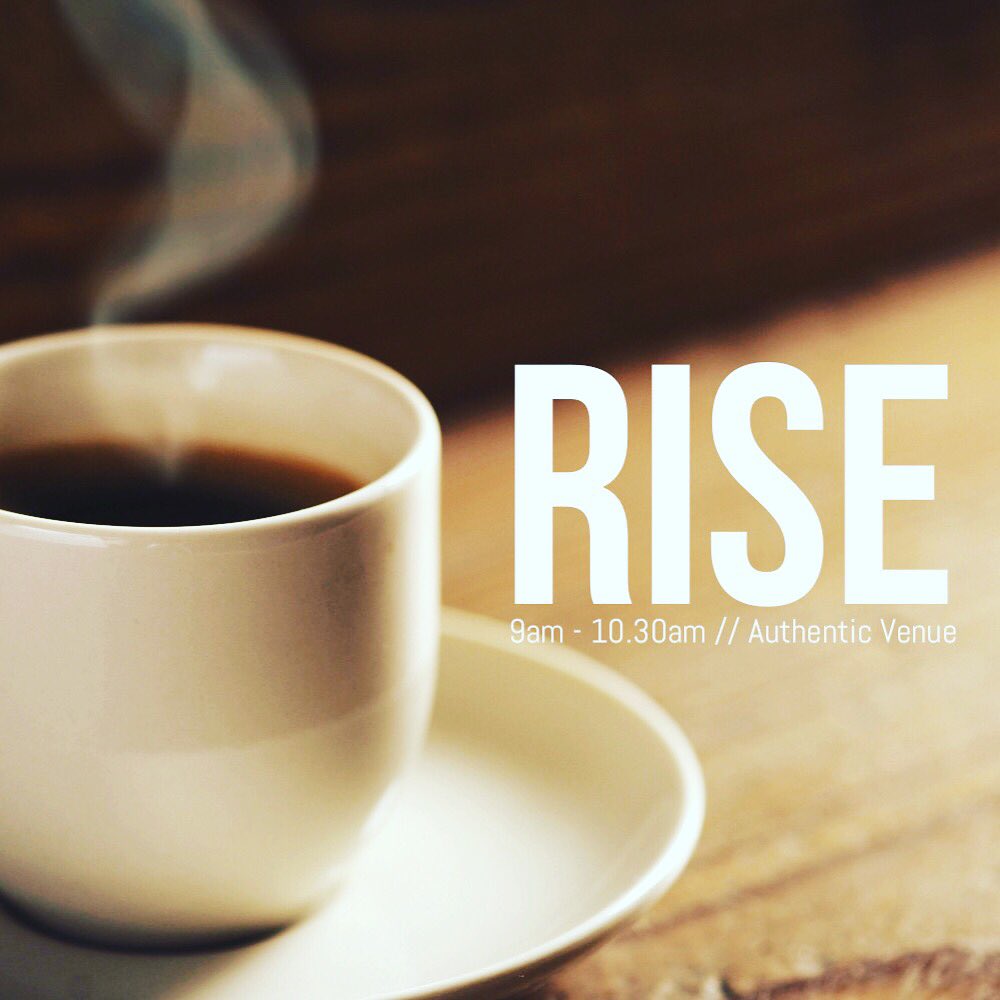 B__Authentic's tweet photo. GOOD MORNING 🙌🏻We have RISE 🌅 9am,with acoustic reflective worship//a thought from the bible//space for you to connect with God •@1eventuk•🔥 https://t.co/CkksxIJq77