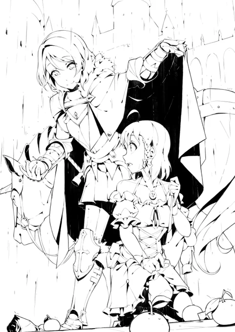 Rainy day?⚓️ 
work in process
--
一晃眼無止盡八月都快結束了,趕快來蹭圖

另外這周的澳門同人節會有攤位啦,
這次位置在S5,之後會在弄個詳細的攤位表
澳門朋友可以在這場上入手LoveLive! Fantasy系列喔! 